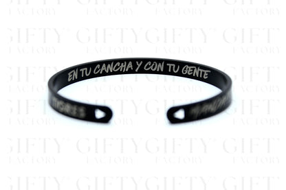 BRAZALETE CONMEMORATIVO TIGRES UANL EN INOXIDABLE